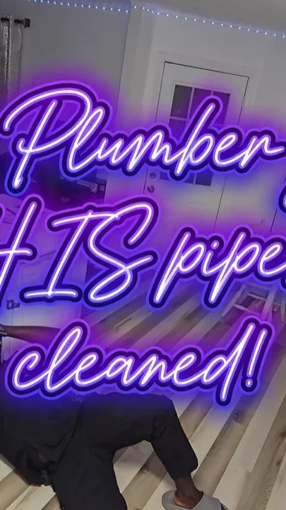 MILF Gets Her Pipes Cleaned by BBC Plumber