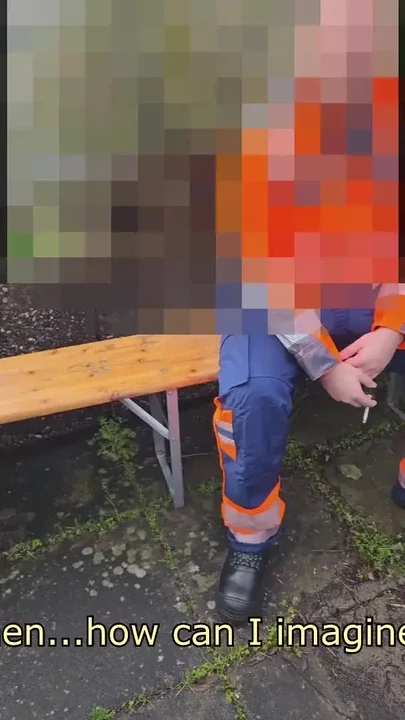 Straight Chubby Construction Worker I Met in the Park Comes Over for His First