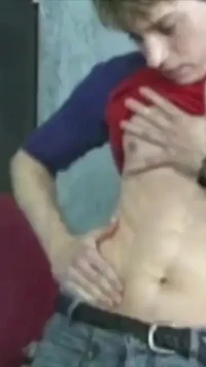 Twink 18 years old masturbates his ass
