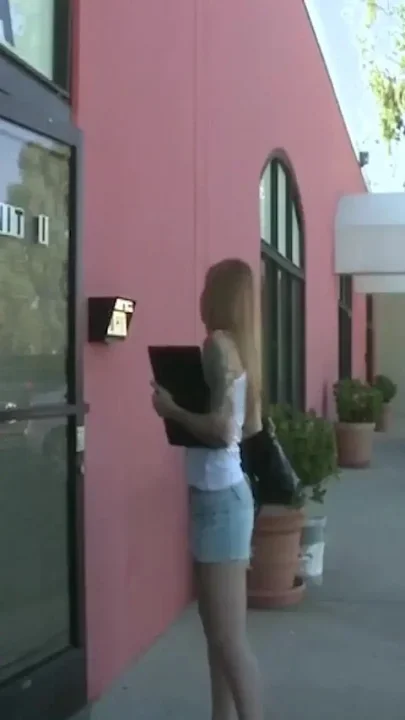 An Audition for Modeling Turned Into a Heavy Fucking Cute Inked Blonde with Nice Tits