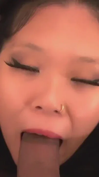 sexy submissive asian babe face fucked Clip 1