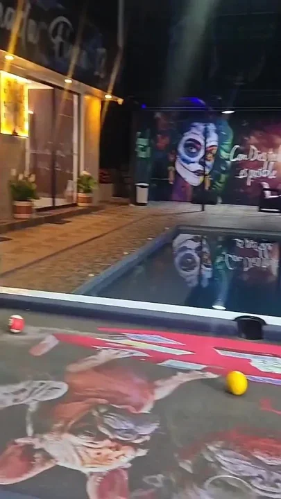 In a Bar in Bucaramanga Big Ass Married Fucked Mercilessly on the Pool Table -
