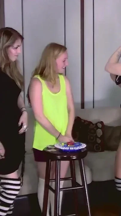 Happy Birthday is sung and the Strip Torange game begins Clip 1