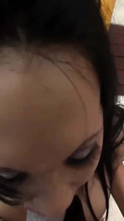 Sexy girl rides on monster dildo after stroking own clit