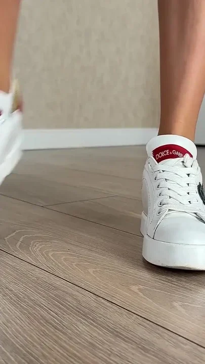 My Sneakers Perform and Whisper Happy Birthday by Tapping
