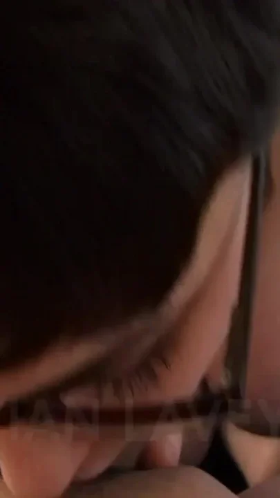 Hot Busty Girl with Glasses Gives an Amazing Tit Job