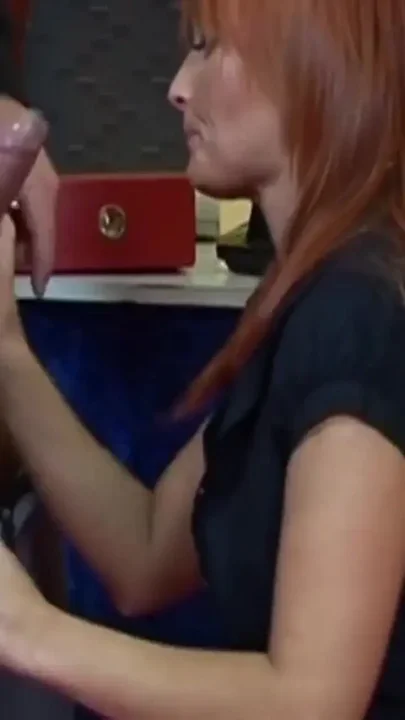 Rough anal exploration of cute redhead babe