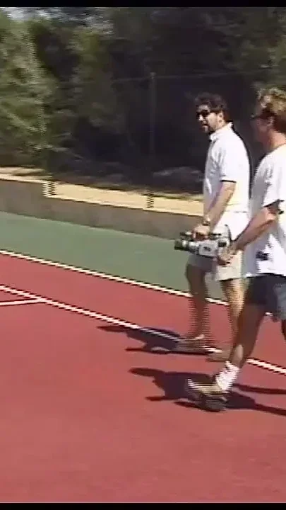 Brunette Horny Whore Have Sex in the Tennis Court While Someone Is Getting Video