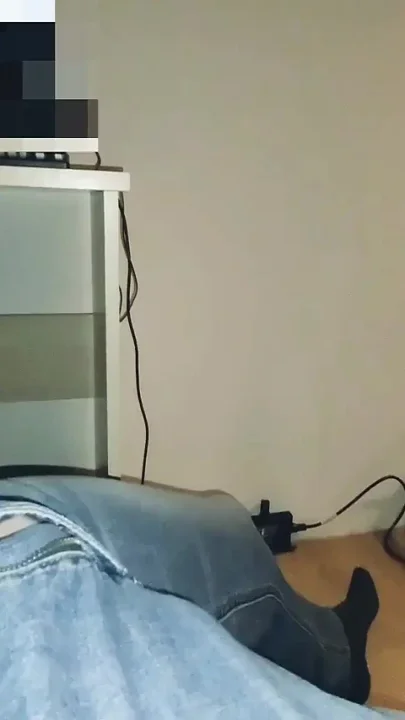 Jerks of to Porn All Night and Fills a Condom to Cum