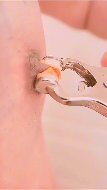 perfect sissy twink femboy with sexy nipples close up rough nipple play with ice