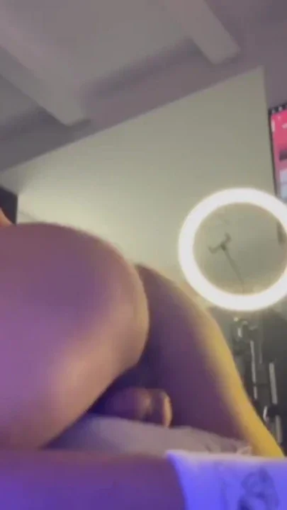 Straigth blindfolds himself to imagine he's fucking a real ass Clip 1