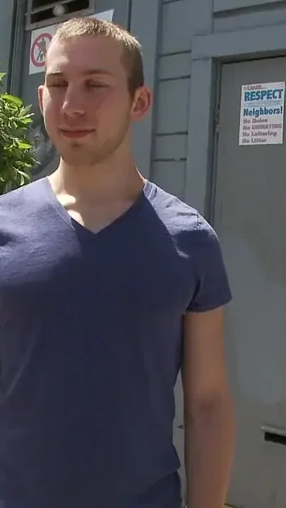 Cody Allen Bound in Public