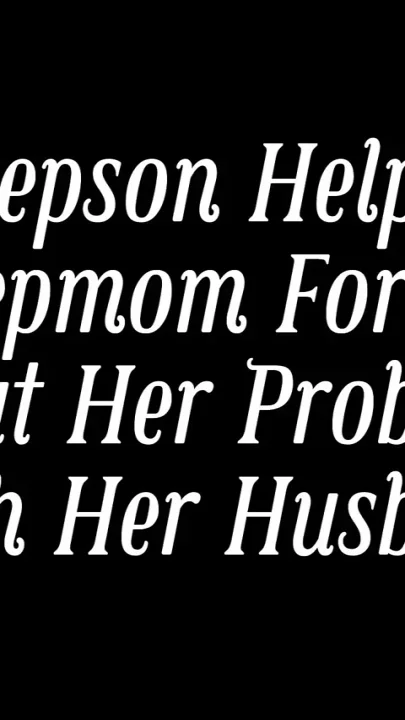 Stepson Helps Busty PAWG MILF Stepmom Danni Jones Forget About Her Problems with