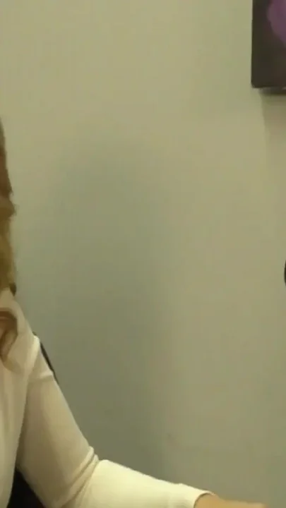 Slut Blonde Does the Best Handjob