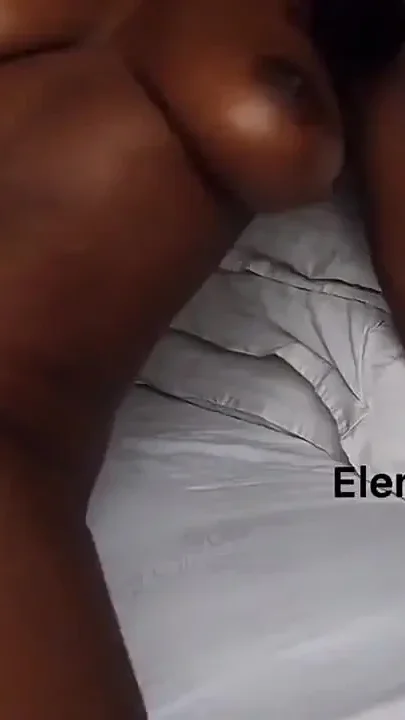Ebony Teen Riding Her Fat Dildo Sides Ways