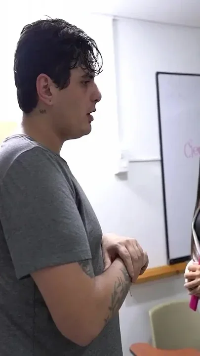 The Sexy Teacher Wants the Huge Cock of the Nerd Boy in the Class - Daniela