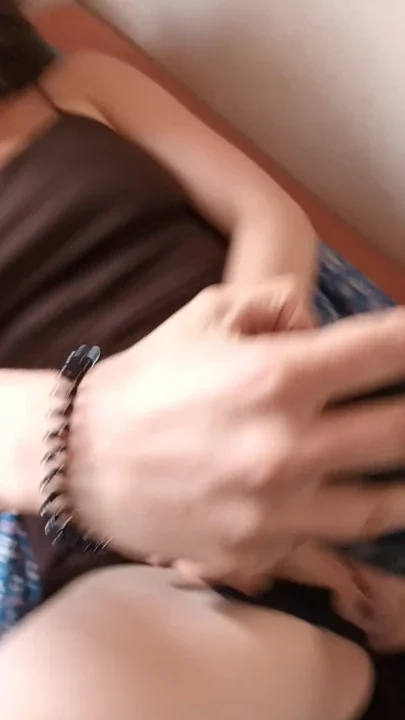 Slutwife taking pictures for his lover in front of husband