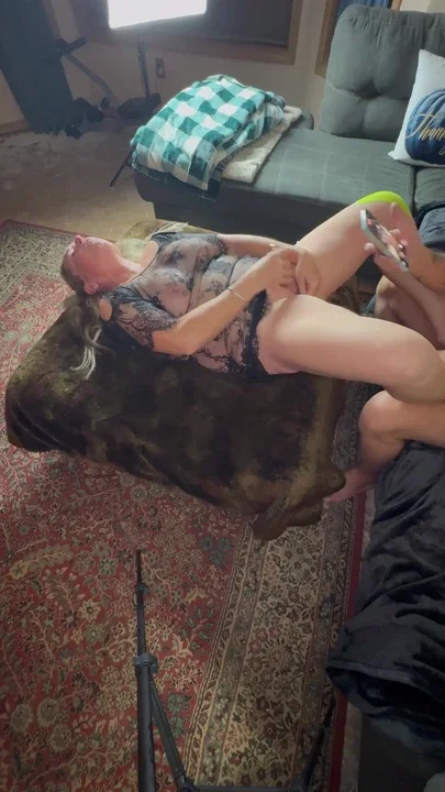 Dirty Mature Wife Beats Her Pussy Into Multiple Orgasms While Daddy Strokes Clip 1