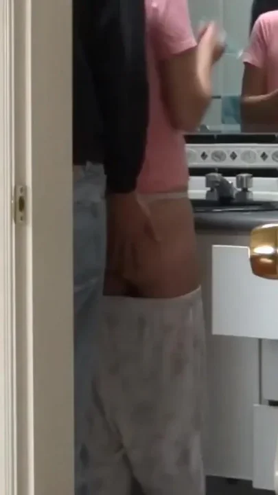 Watch me teasing my wife in the bathroom