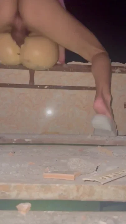 When I went to see the place under construction I was horny and had to take a