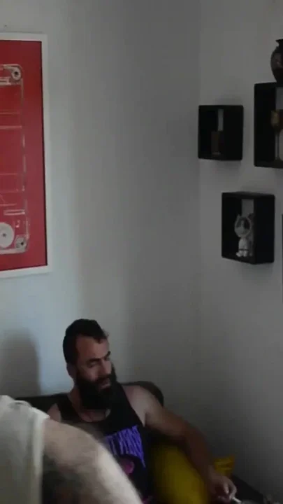 Thick Hairy Bear Tops Trade Sloppy Head and Cum