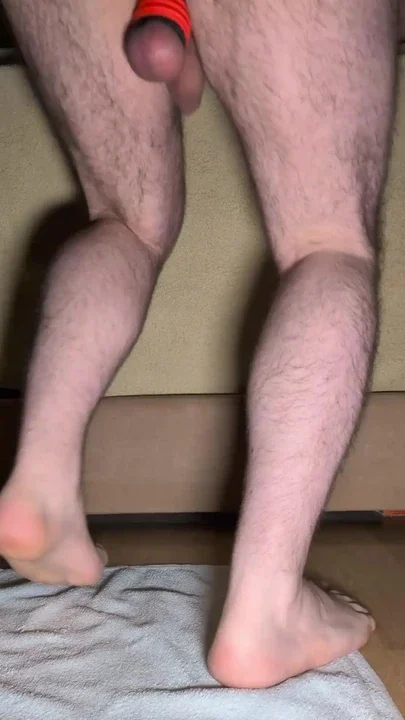 Trying out large anal tunnel