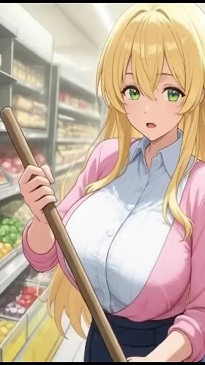 Supermarket Girl Falls in Love with Her Boss Anime Romance