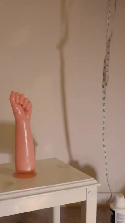 Huge Fist Dildo Extreme Wife MILF Pussy