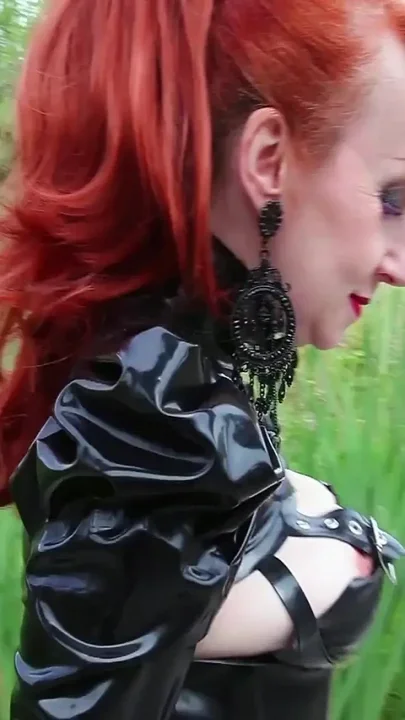 Red Mistress Black Latex