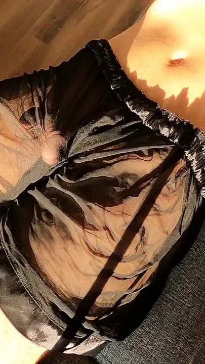 I Cum in My Transparent Boxers Without Even Touching Myself