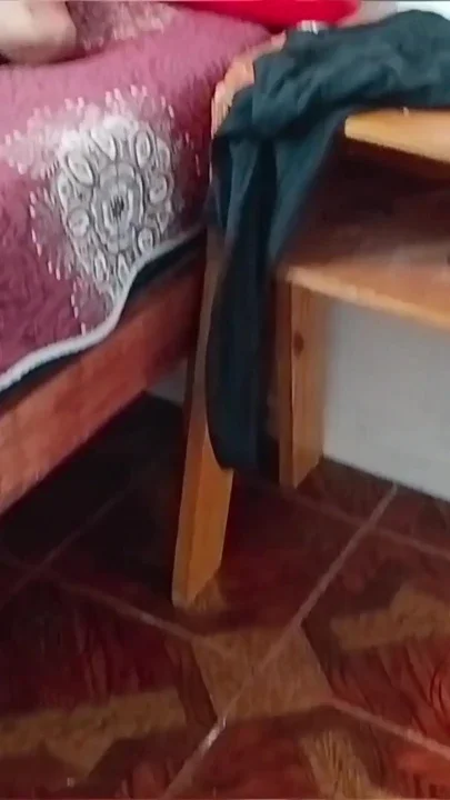 Taboo Night with the Stepson Clothes Next to the Bed Spoon Sex on All Fours