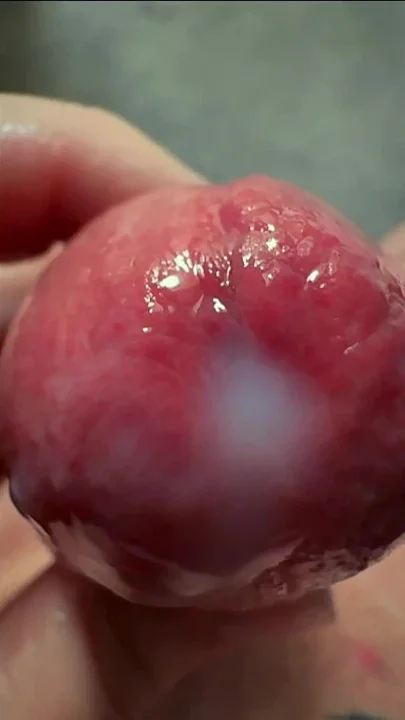 Macro Cum Shot Ultra Close-up Ejaculation