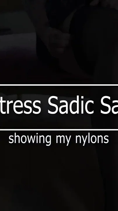 Slow and Sensual Showing You My Nylons Stockings and Suspenders