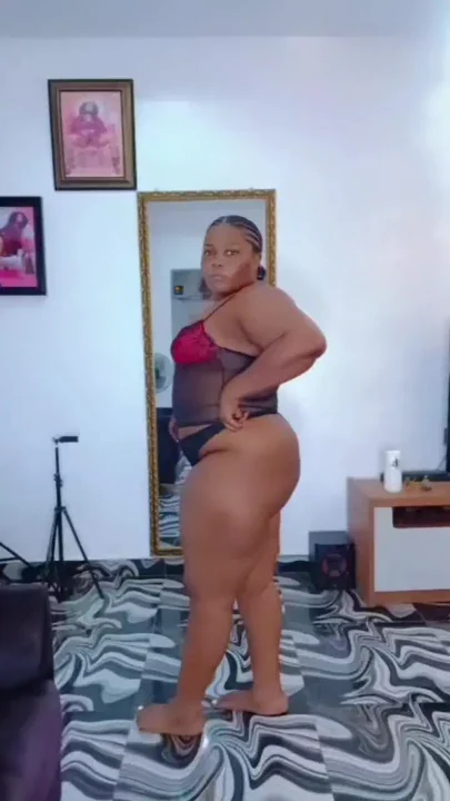 Sexy Ebony Bbw in Panties