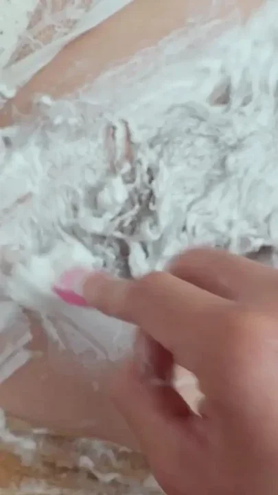 MOMMY4K She started shaving her pussy and ended up fucking in the bathroom Clip 1
