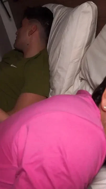 The little slut Celeste Alba shares a bed with a couple of stepbrothers Clip 1
