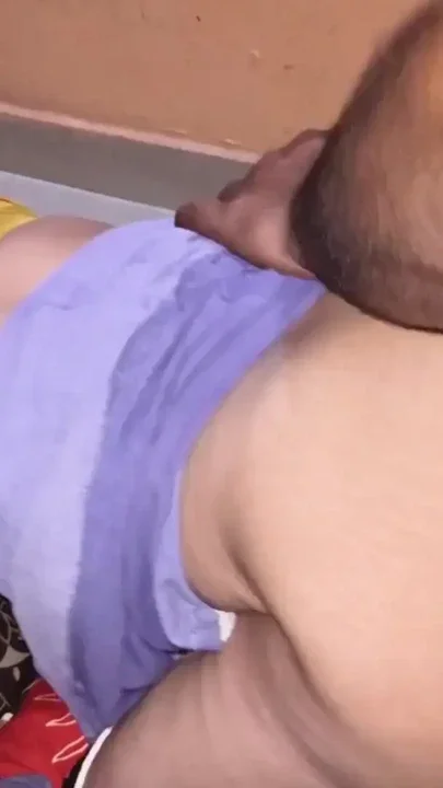 Stepsister's tight pussy was fucked in doggy style fully Closeup hard fucking sex Clip 1