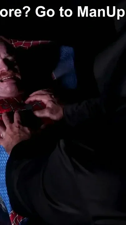 Worship me Caught Spiderman in my Web at ManUpFilms Clip 2