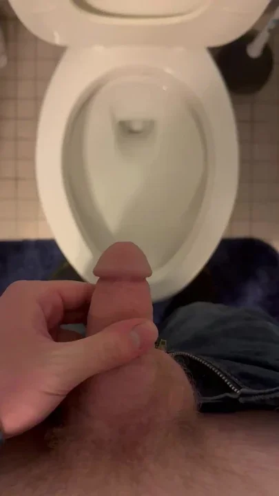 Quick piss before I shower 4