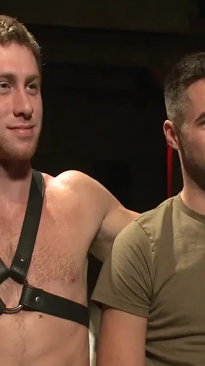 Huge cock boy bound beaten and fucked