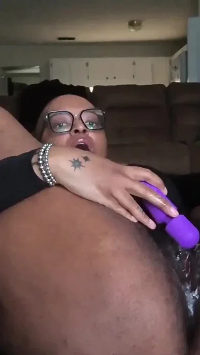 Big Realistic Dildo Deep Pussy Play Wet Creamy Loud Moans and Orgasm Clip 1