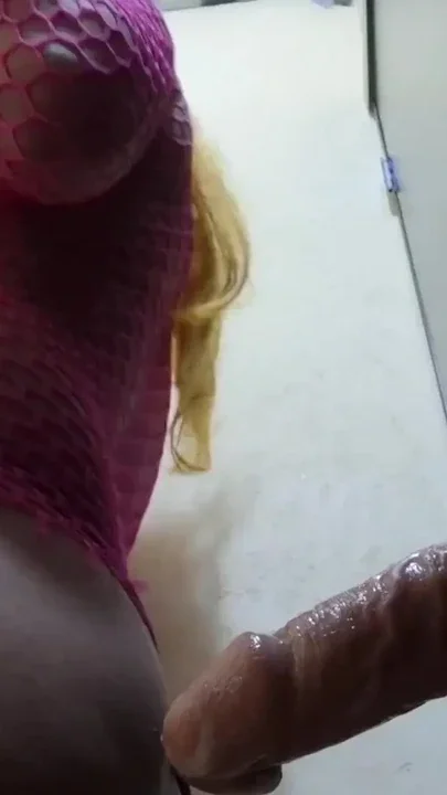 The Sexiest Trans Girl Fucked in the Ass and Sticking her Tongue out after Anal