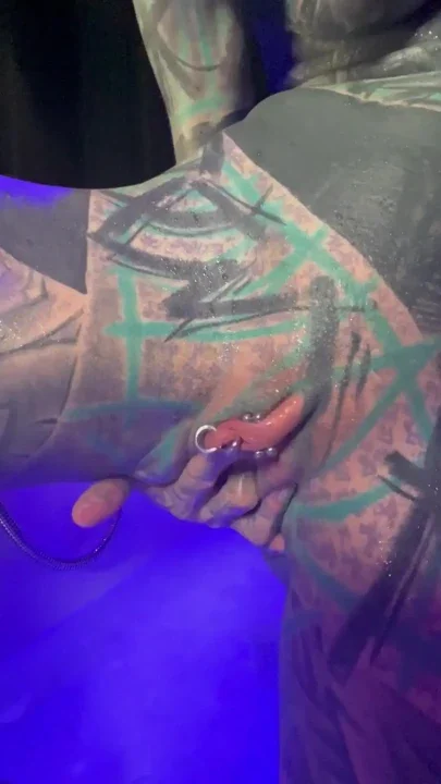 Tattoo Girl Strapon Mode ANAL & Solo Clip 1