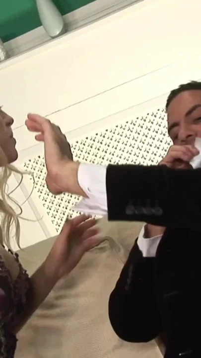Muscular husband fucks good his nervous wife to calm her down