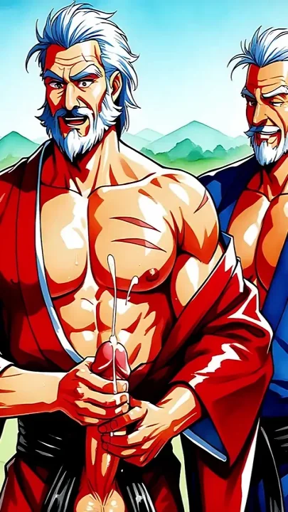 Anime and Manga Inspired Erotic Man Art Set