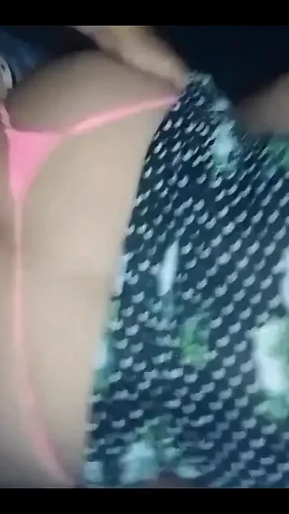Doggy Style Pink Thong and Short Floral Dress