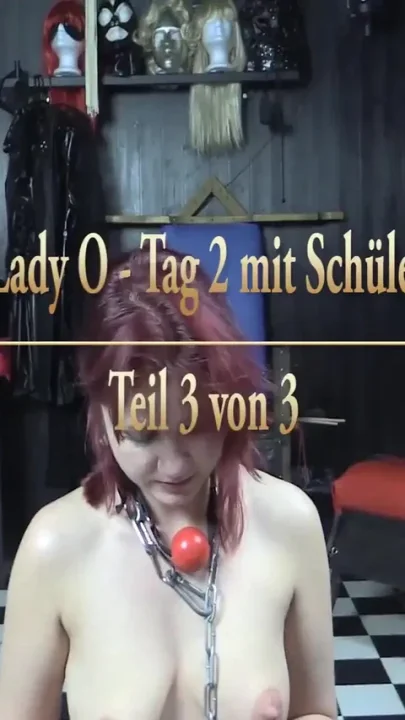 Training of Lady O - day 2 with student Leonie 24 - part 3
