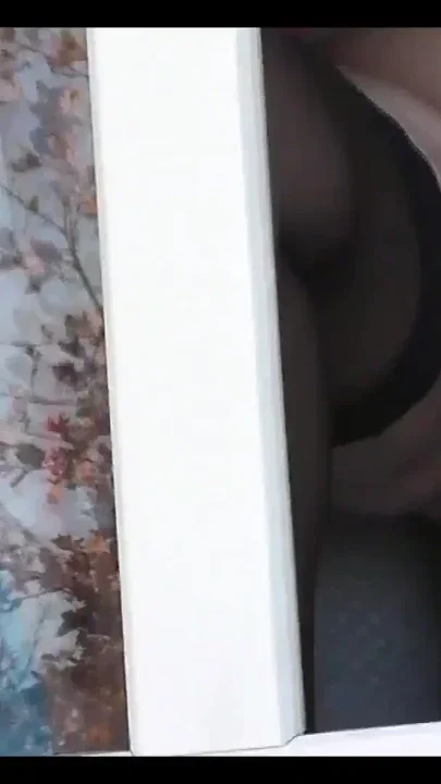 Naked in public Taxi driver watches from car as woman in robe without panties