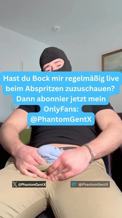 German Daddy unpacks his bulge in Hugo Boss boxers - PhantomGentX Clip 1