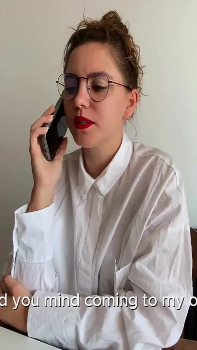 The Stern Boss Just Wanted Someone to Fuck Her and I Did It